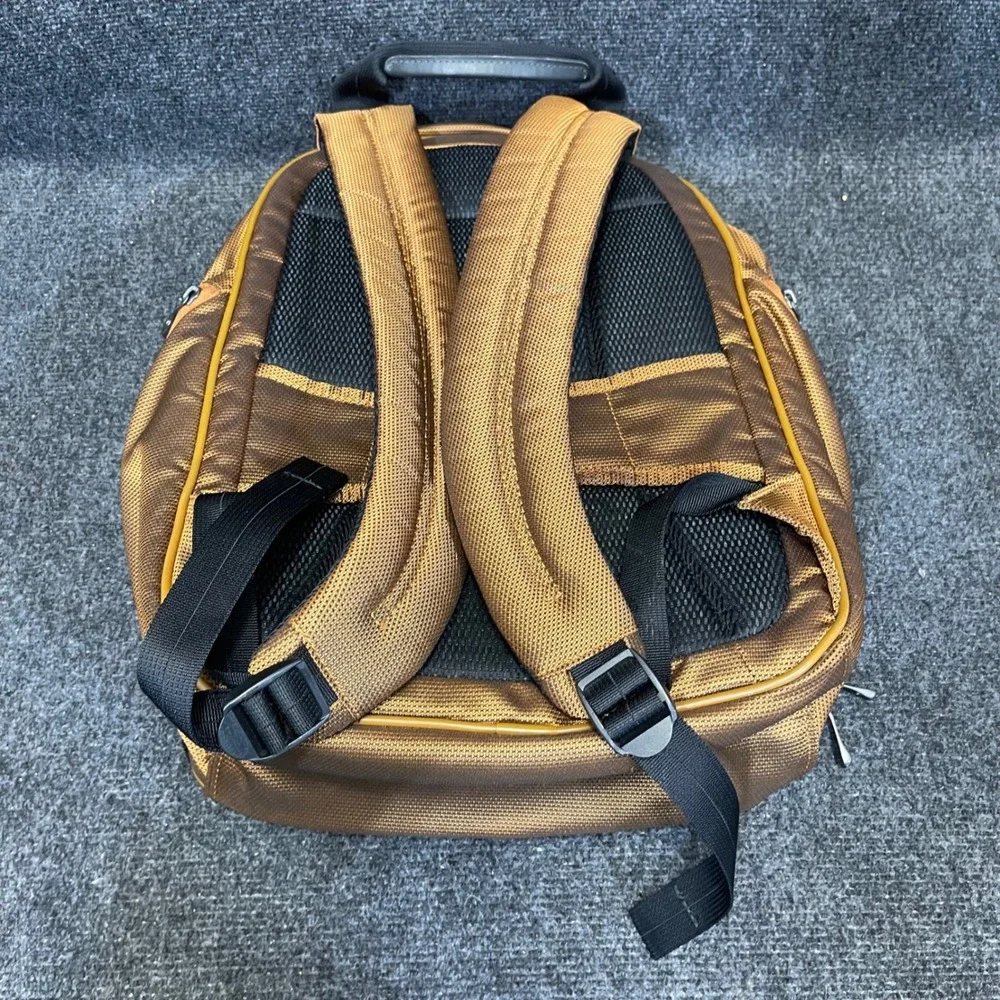 Tumi T-Tech 55381CP Bronze Ballistic Nylon Travel Bag Forsyth Laptop Backpack‎